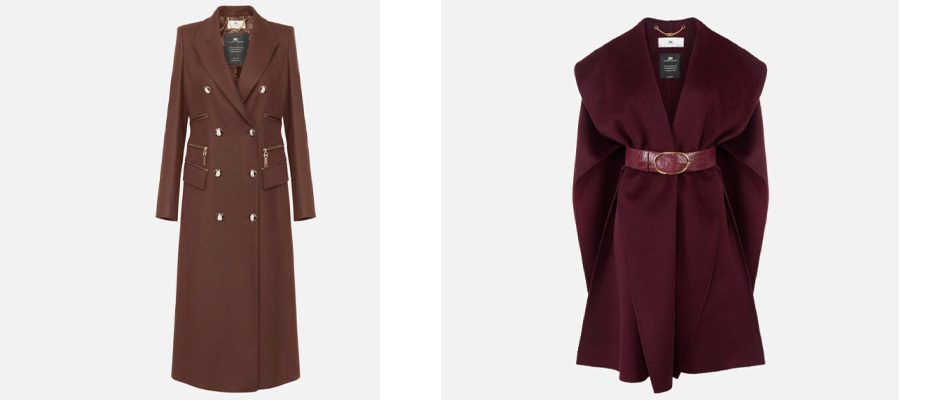 Capispalla per le tue feste natalizie 2025 I cappotti Elisabetta Franchi autunno inverno 2025